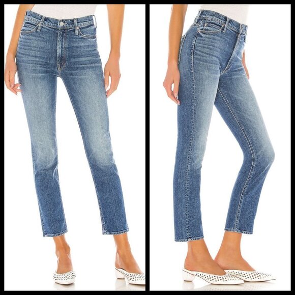 💕MOTHER SUPERIOR💕 Dazzler ~ Cowboys Don't Cry High Rise Straight Leg 24 NWT - Picture 6 of 16